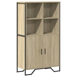 Helloshop26 - Buffet bahut commode armoire meuble de rangement organisateur cuisine salle de séjour salon haut sonoma 79,5 x 35,5 x 02_0034207 - 3000_0