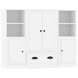 Helloshop26 - Buffet bahut commode armoire meuble de rangement organisateur cuisine salle de séjour salons 3 pcs bois d'ingénierie 02_0037013 - 3000_0