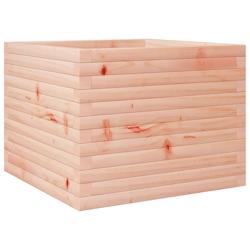 Helloshop26 - Jardinière bac lit surélevé plantes fleurs terrasse jardin 60 x 60 x 46 cm bois massif de douglas marron 02_0037714 - 3000213940664_0