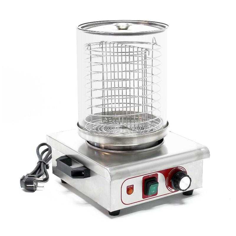 Machine à hot-dog chauffe-saucisses - 450 watts - récipient à vapeur - Hot Dog Maker 16_0002782_0