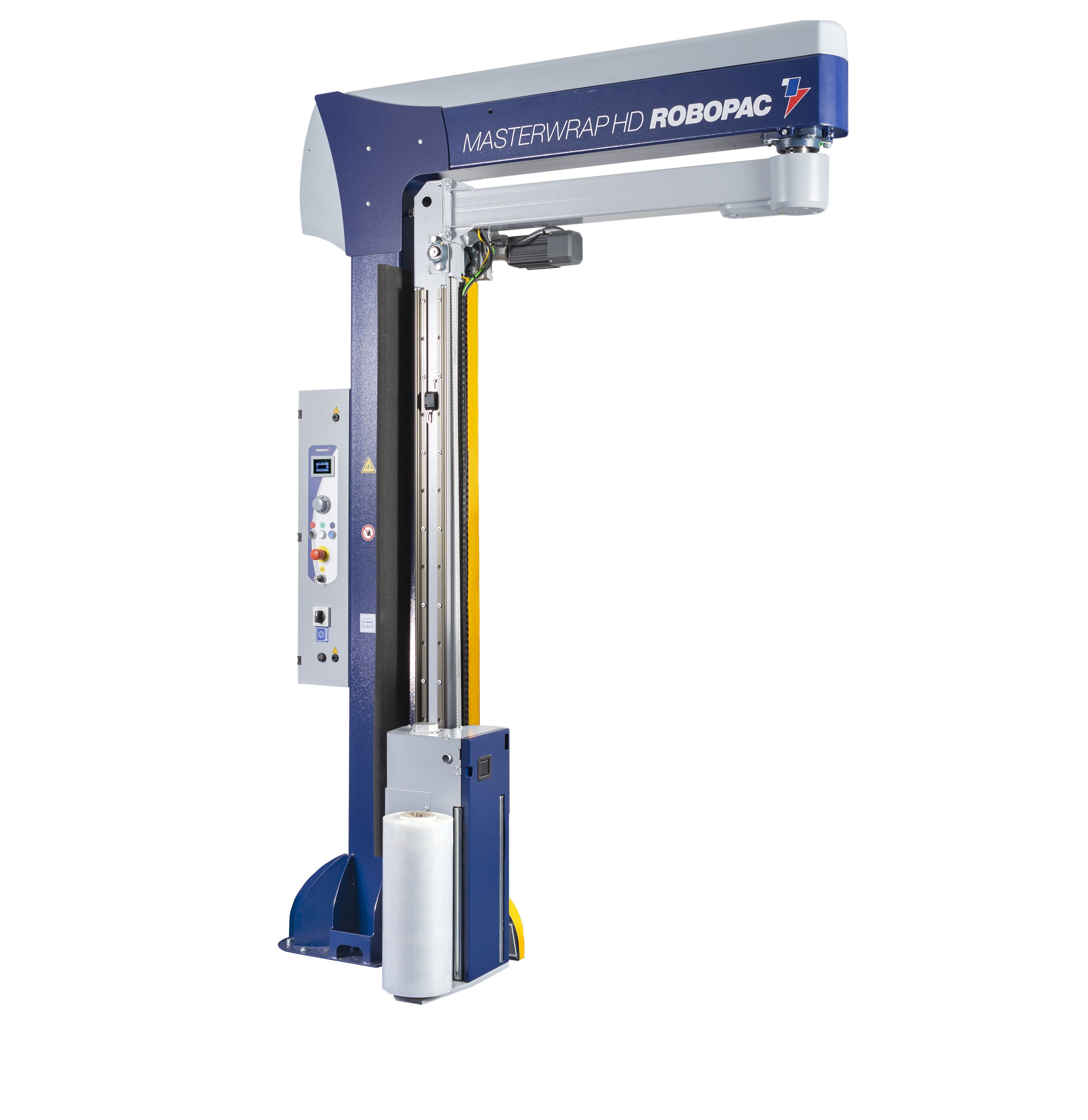 Masterwrap HD Plus XL - Banderoleuse à bras tournant semi-automatique Robopac - stabilisation des charges lourdes et instables_0