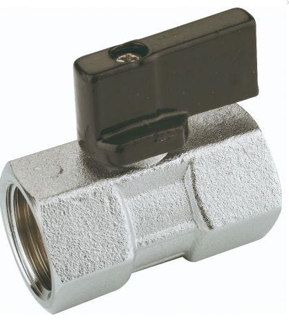 Mini vanne hydraulique - 307 - Femelle / Femelle - Diamètre 3/8 - PN 10 - Réf : VS0307003ANN_0