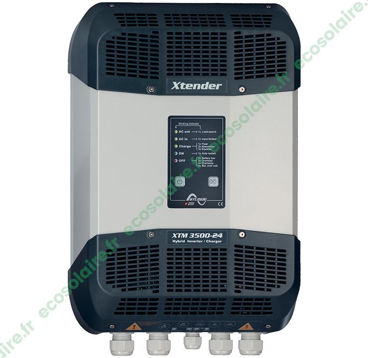 Onduleur chargeur XTM 3500-24 - 3000VA/24V - Gamme XTENDER de STUDER - Configuration flexible et performances avancées_0