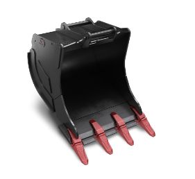 S60 Teeth Godet d'excavation Rototilt - 600 L, haute capacité_0