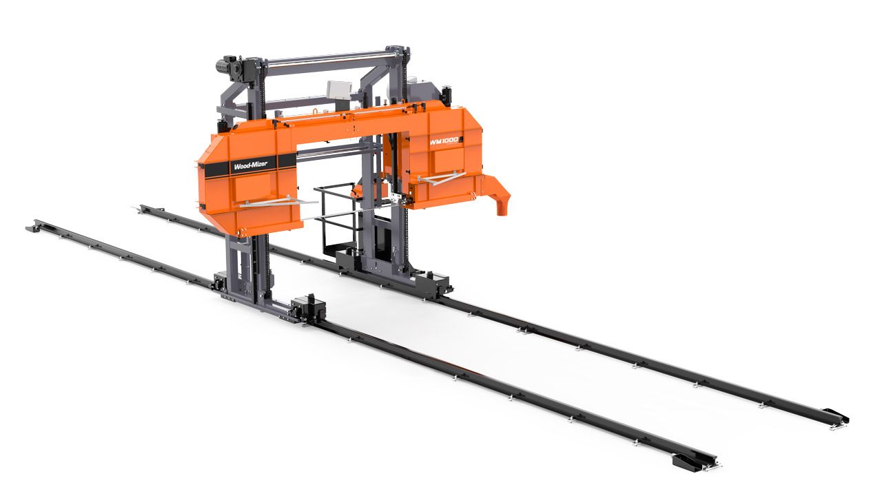 WM1000 - Scie industrielle Wood-Mizer - Trait de scie fin pour billes jusqu'à 1,7 mètre de diamètre_0