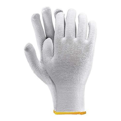 REIS RMICROLUX9 LOT DE 12 GANTS DE PROTECTION BLANC TAILLE 9_0