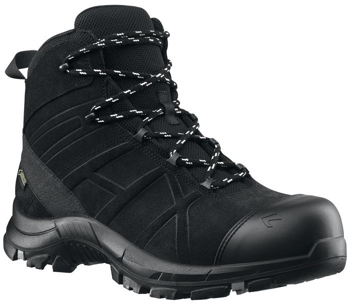 Botte de sécurité BE Safety 53 mid taille 9 (43) noir S3 HRO HI CI WR SRC ESD EN ISO 20345 cuir nubuck HAIX_0