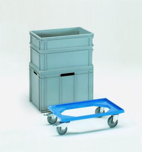 Cadres roulants en plastique ABS - 4 roues pivotantes - Sans dossier ni barre de poussée_0