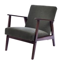 Fauteuil William   Olive -  Vert Autre Tissu Amadeus 80x65 cm - vert 3520071917405_0