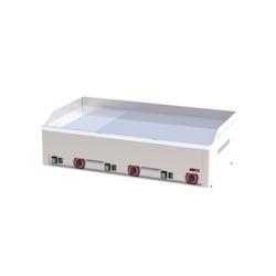 Fry-Top électrique semi-rainuré en CHROME - L990 | Redfox - FTHRC90E - 718603516667_0