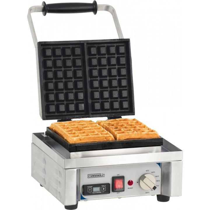 Gaufrier inox simple 2 gaufres 1600 W, 220 V - MONO_0