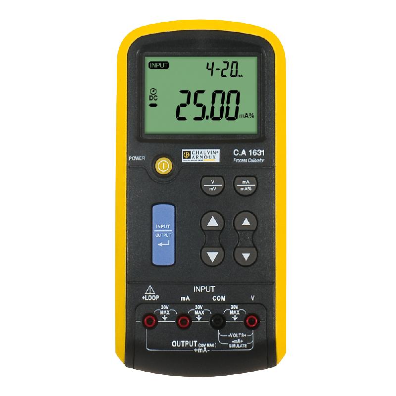 P01654402 | Calibrateur de boucle tension / courant, 20 V / 24 mA CA 1631_0