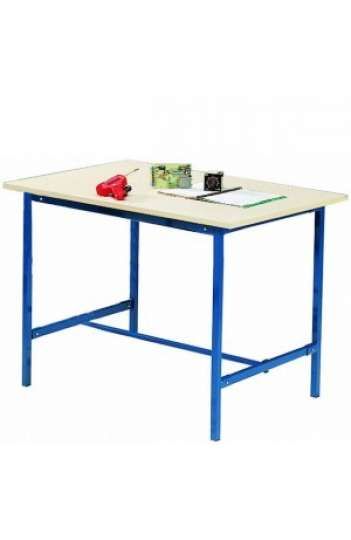 Paillasse / poste de travail - plateau 1200 x 800 mm - hauteur 860 mm - charge maxi 100 kg_0