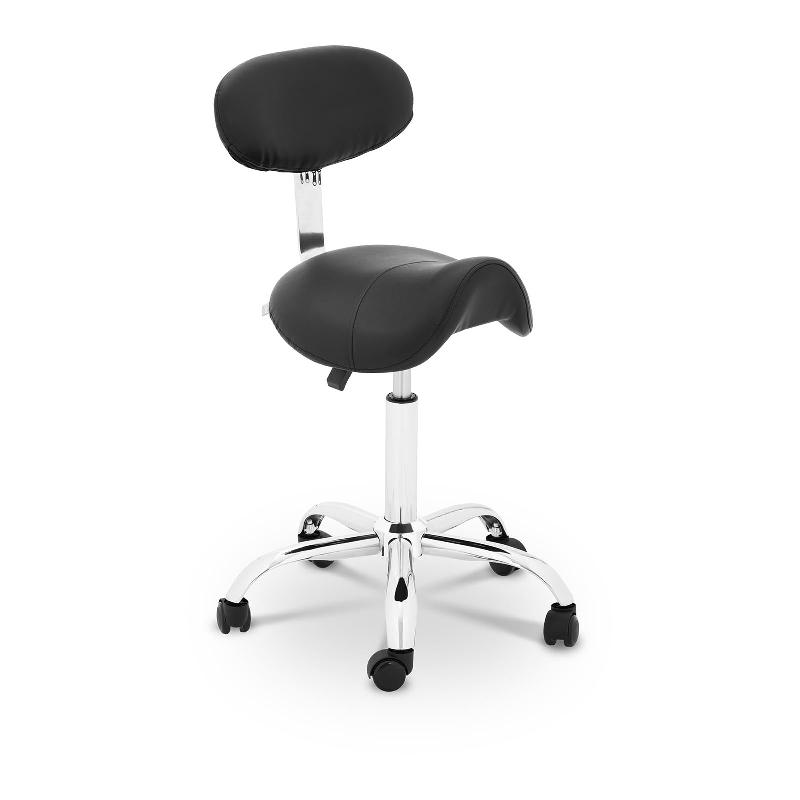Siège d’appui ergonomique - hauteur réglable de 53 à 66,5 cm - noir - charge 150 kg - modèle 14_0007865_0