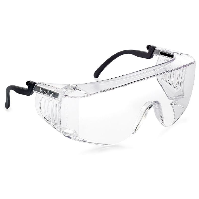 Surlunette de protection Squale - Bolle Safety - monture large avec coques latérales et verres iolores_0