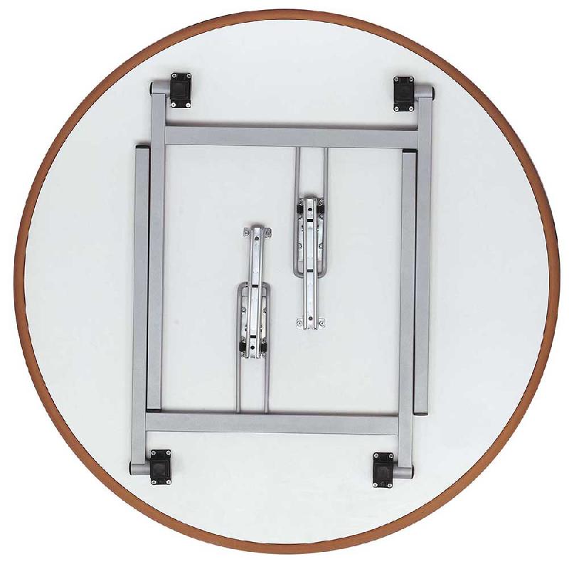 Table à piétements 8899 REP - Repliable pour plateaux de 95x80 à 160x80 cm ou Ø120 à Ø140 cm_0