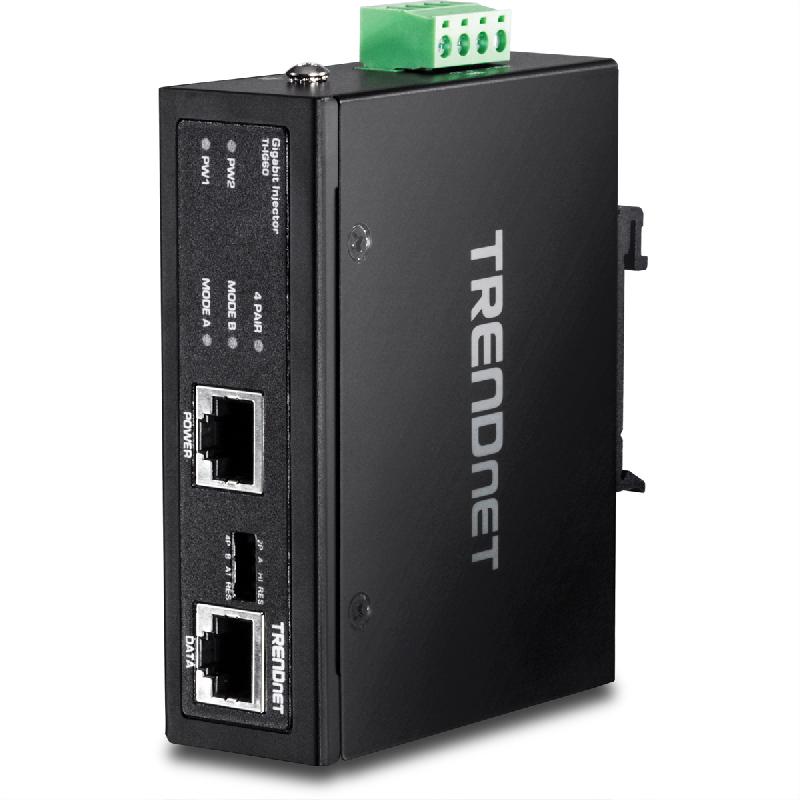TRENDnet TI-IG60 Injecteur industriel renforcé PoE+ Gigabit 60 watts_0