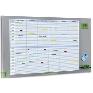 VALREX PLANNING ANNUEL MAGNÈTIQUE 34 LIGNES PAR MOIS 60 X 104 CM_0