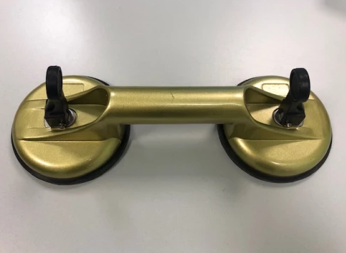 Ventouse aluminium 2 têtes - Capacité 60 kg - Référence PG21003 - Diamètre 120 mm_0