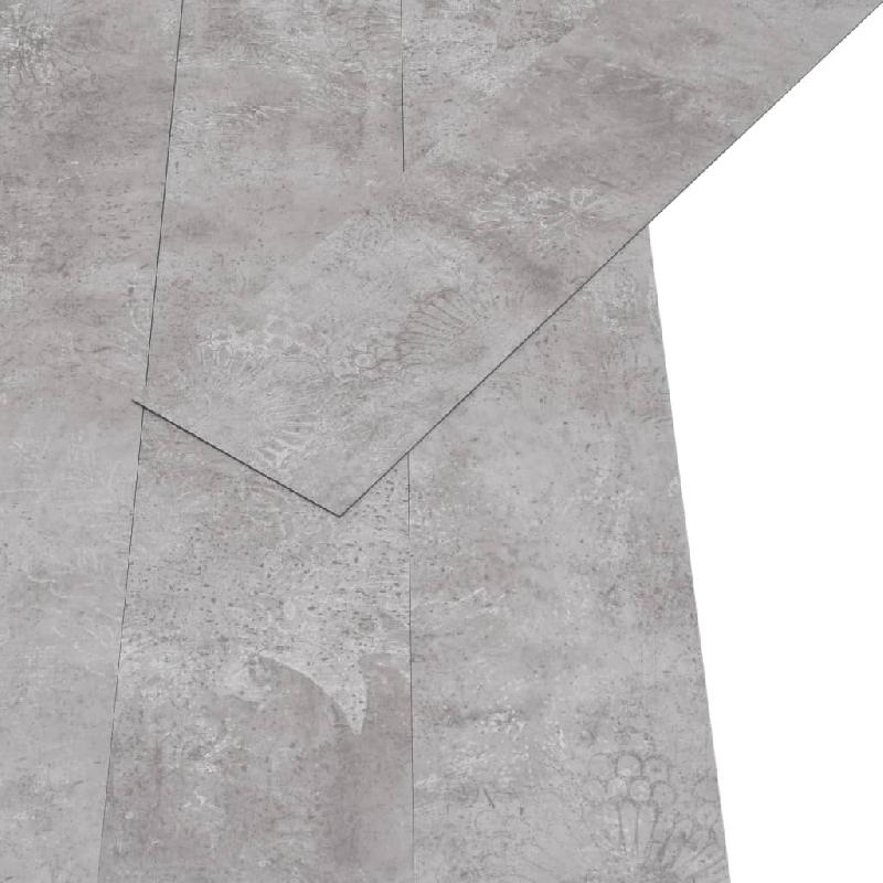 Vidaxl planches de plancher pvc 5,02 m² 2 mm autoadhésif gris terre 146599_0