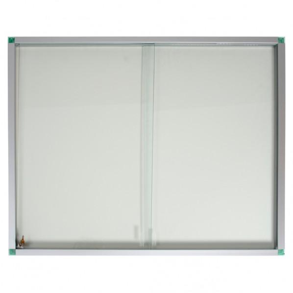 Vitrine design avec fond métal - format 18 x A4 - marque Rolléco_0