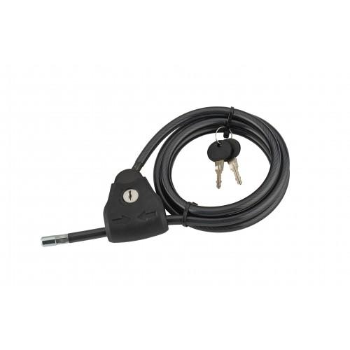 ANTIVOL À CÂBLE - AJUSTABLE EN LONGUEUR - 1,80 M - DIAMÈTRE 10 MM FTH THIRARD
