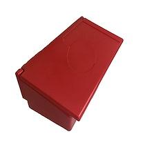 BAC À SABLE ET SEL ROUGE  + PELLE - 50L, 100L, 200L, 300L  - 100