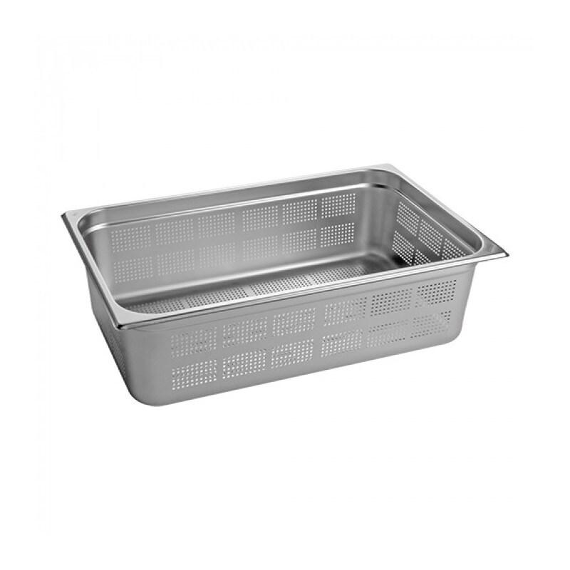 Bac gastronorme GN1/1 perforé H 150 mm  - Caterchef - EMG-953512_0