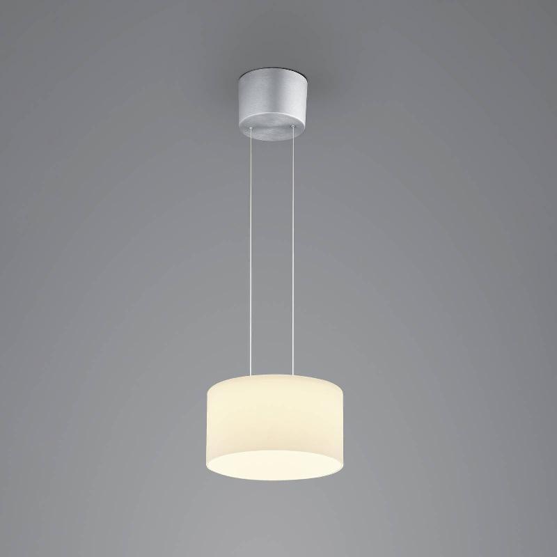 BANKAMP GRAND OPAL SUSPENSION, 1 LAMPE, Ø 32 CM, ALUMINIUM
