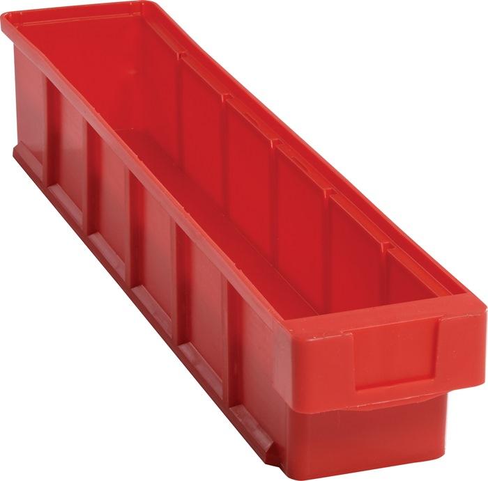 Boîte de rangement pour étagère VKB L500xl93xH83 mm rouge en polypropylène - LA-KA-PE_0