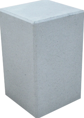 Borne anti-stationnement en béton pour équiper les villes et les entreprises - Gris sablé - VIBON_0