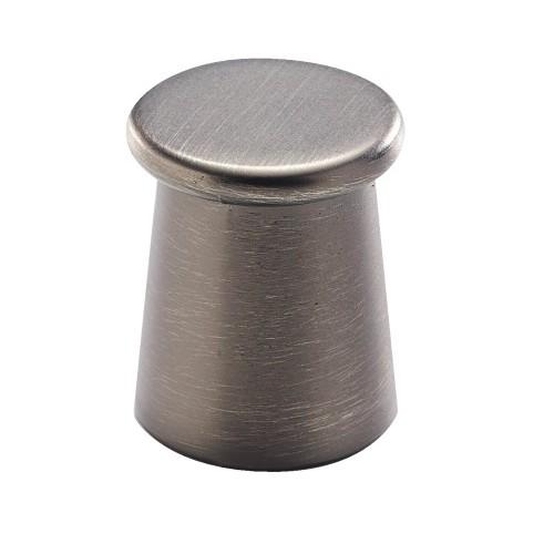 BOUTON DE MEUBLE - EN ZAMAK - 20 MM - TITANIUM - BUFFER METAKOR