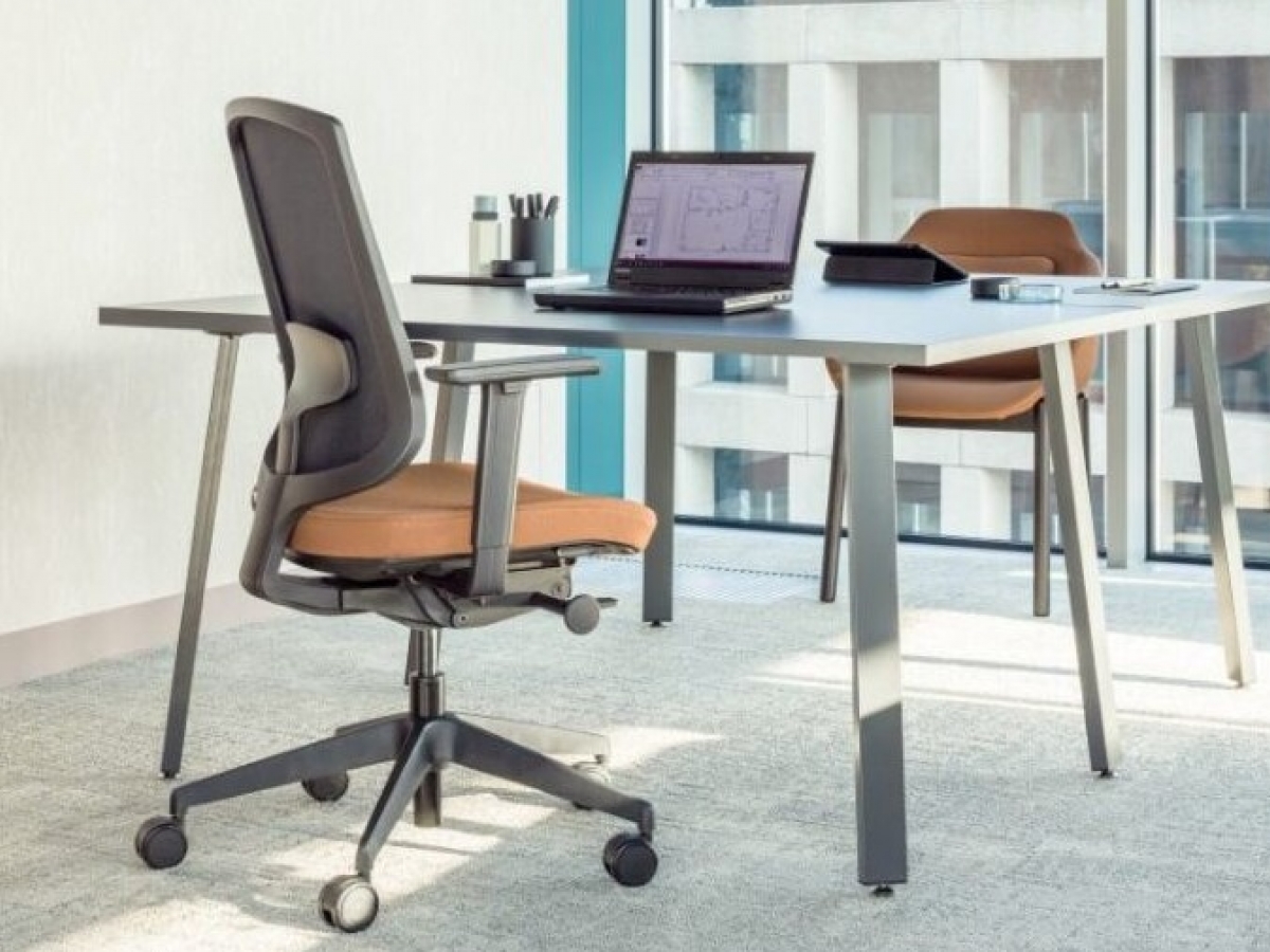 Bureau administratif droit OGI A - design contemporain et élégant - nombreuses dimensions et finitions_0