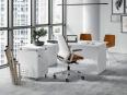 Bureau individuel ADAMS avec retour et caisson - Kesiolt_0