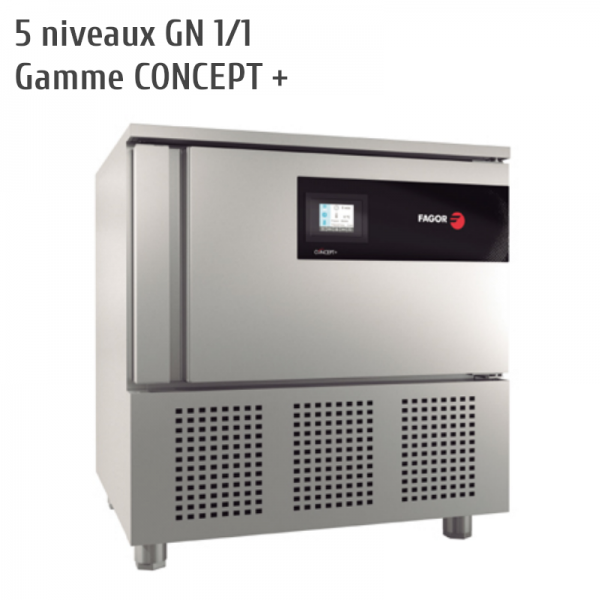 Cellule de refroidissement - surgélation 5 niveaux fagor concept + atm-051 cd_0