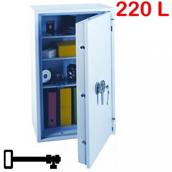 Coffre-fort anti-feu et anti-vol Protect Duo 220 litres - à clé - HARTMANN TRESORE_0