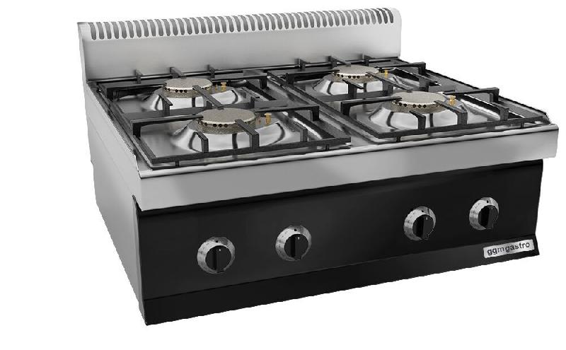 Cuisinière à gaz - 23 kW - 4 brûleurs  - Mario 700 | GGM -GHK873M_0