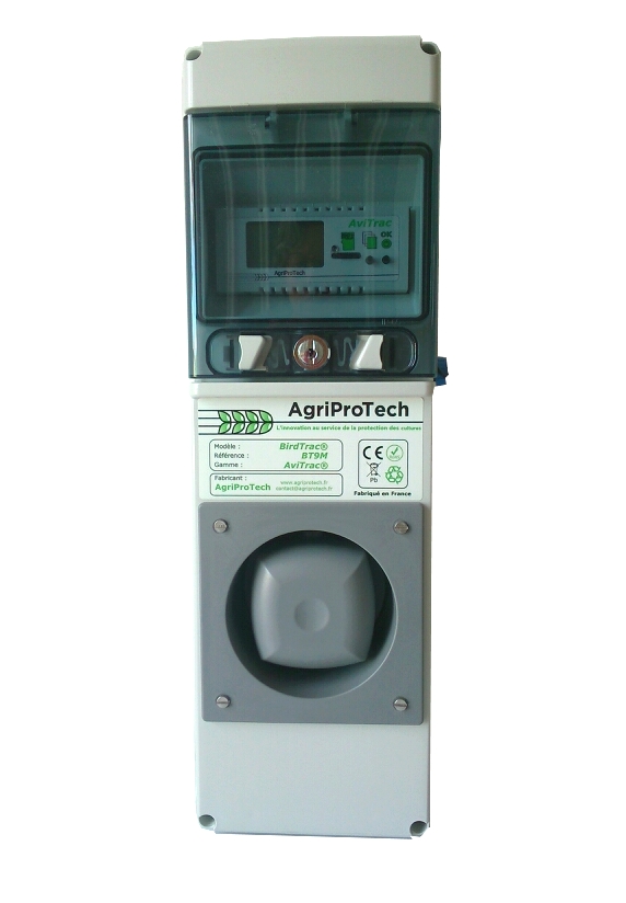 Effaroucheur sonore compact BirdTrac BT9M - protection des bâtiments et petites surfaces - jusqu'à 5000 m²_0