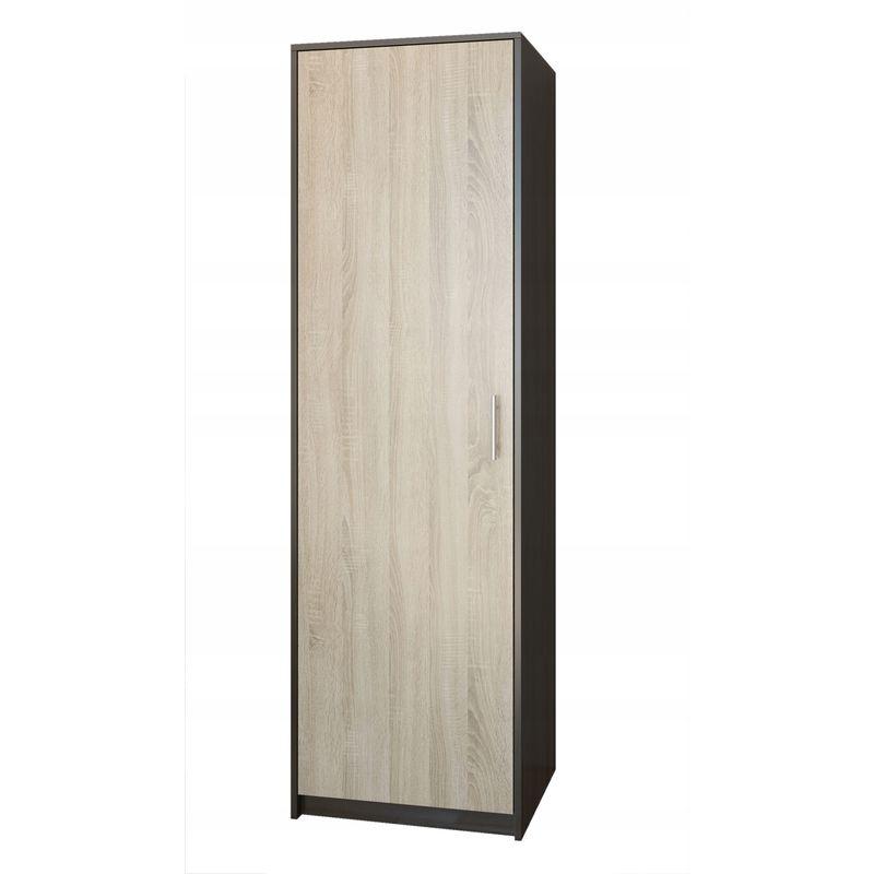 Hucoco Essen Petite Armoire Contemporaine Chambre Bureau Studio 180x55x42 Cm Penderie Meuble De Rangement Wenge Sonoma Comparer Les Prix De Hucoco Essen Petite Armoire Contemporaine Chambre Bureau Studio