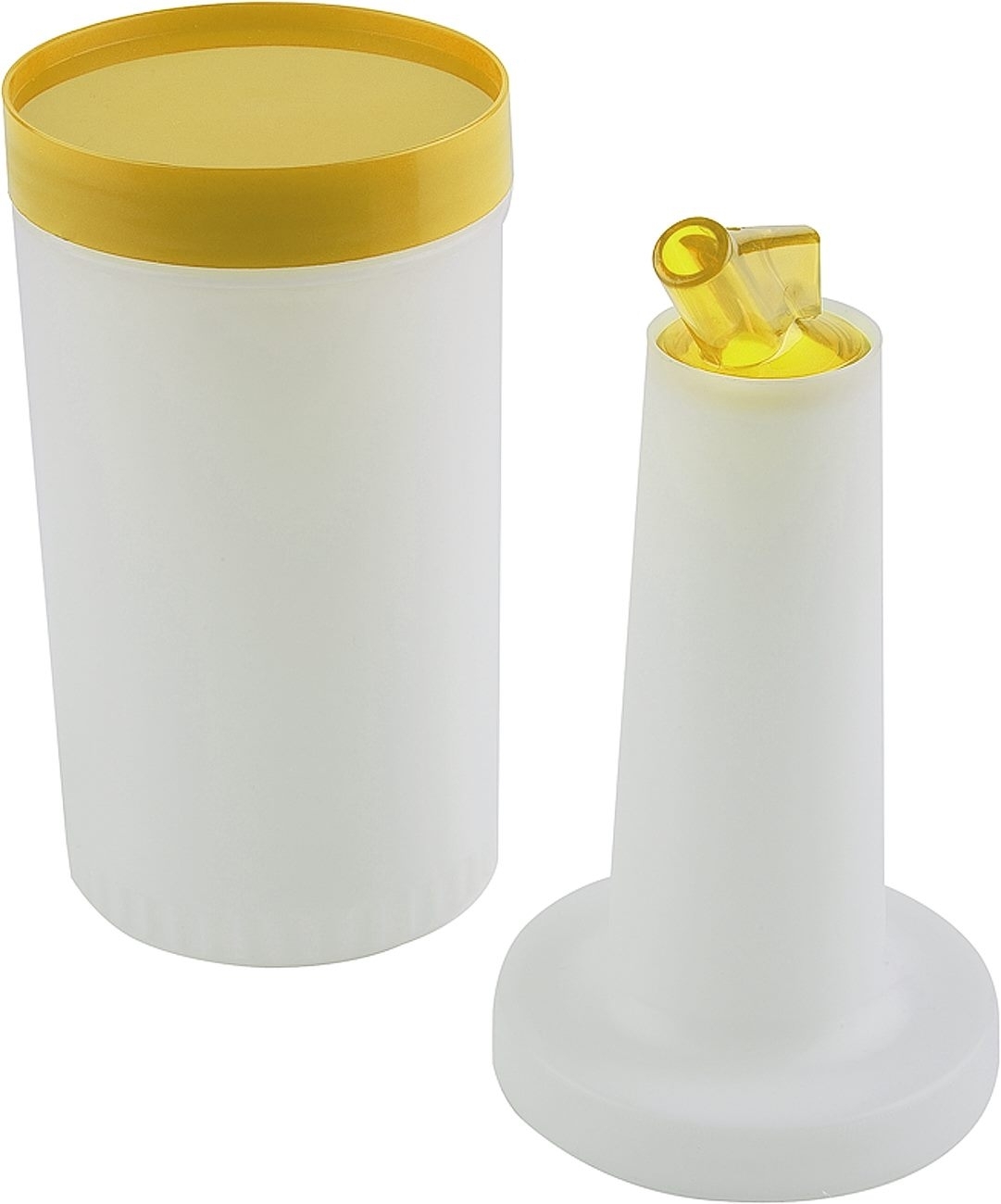 FLACON DE DOSAGE / STOCKAGE APS, JAUNE, Ø 9 CM, HAUTEUR : 33 CM, 1 L