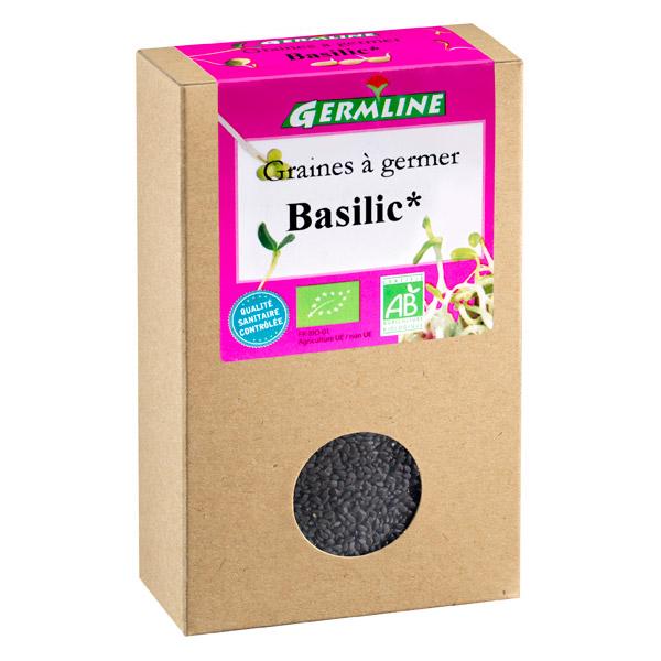 GERM'LINE GRAINES À GERMER BIO BASILIC 150G GRAINES À GERMER