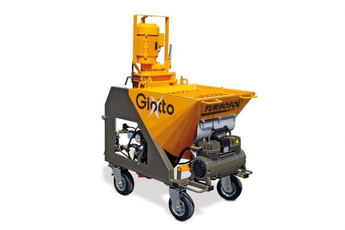 Giotto - Pompe à vis triphasée pour projection d'enduits prêts-à-l'emploi secs_0