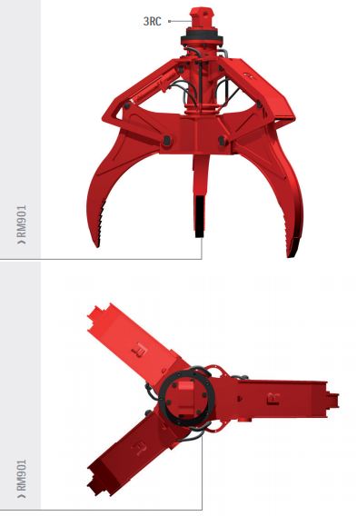 Grappins pour pelles et chargeurs rm901 rozzi_0