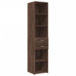 Helloshop26 - Buffet bahut commode armoire meuble de rangement organisateur cuisine salle de séjour salon haut 40 x 42,5 x 185 cm 02_0033716 - 300021_0