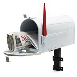 HELLOSHOP26 - Us mailbox boite aux lettres design américain blanc montage au mur poste 16_0000333 - blanc 3000997599782_0