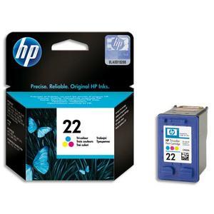 HP cartouche jet d'encre couleur 22 C9352AE - Compatibilité étendue pour imprimantes HP DeskJet, OfficeJet et PSC_0