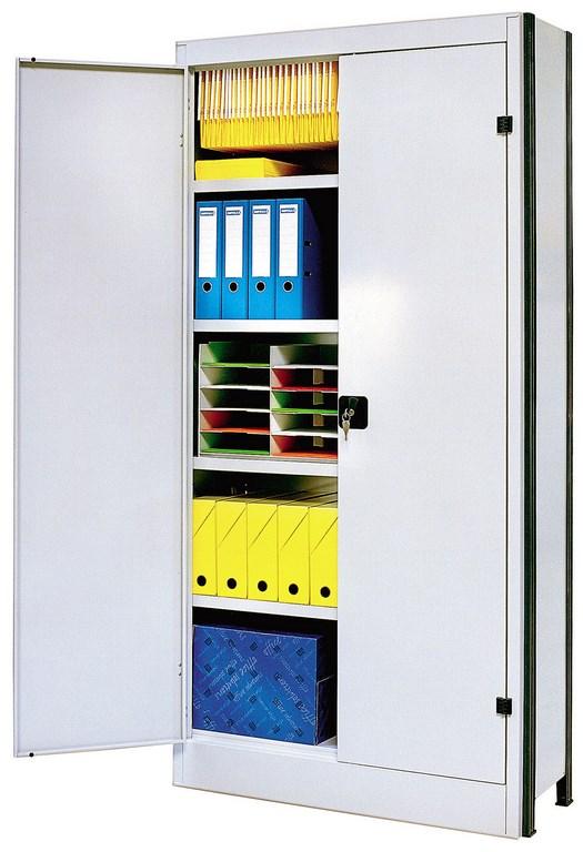 Jeu de portes rayonnage universel peint h.1000 x l.970 mm_0