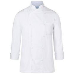KARLOWSKY Veste de cuisine mixte, manches longues, blanc, L - L blanc 4040857864512_0