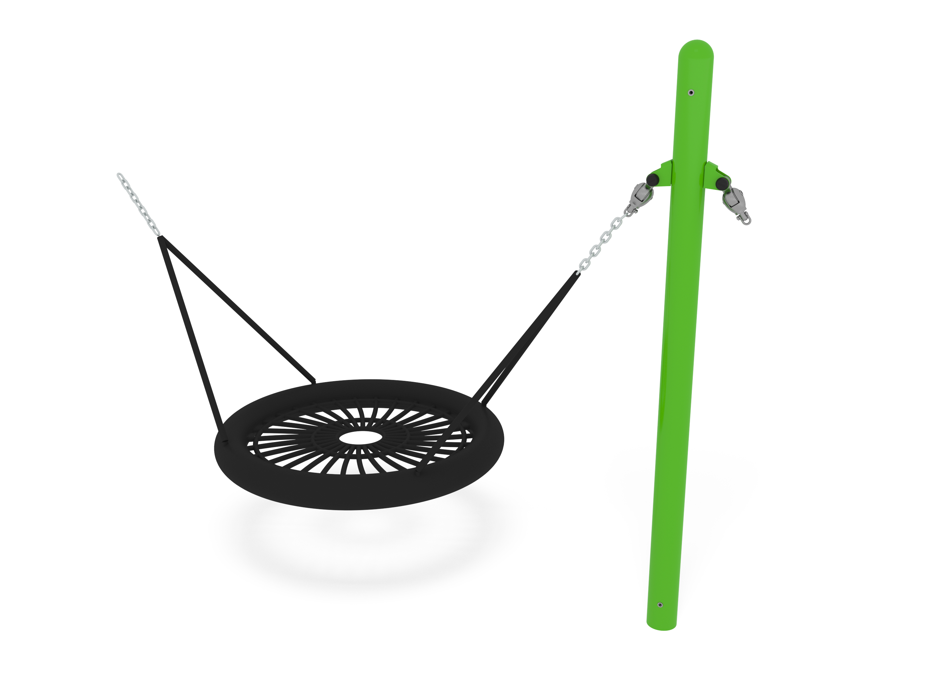 Module complémentaire pour balançoire avec siège Dolly - Hags - réf 8070902 - vert - scellement béton_0