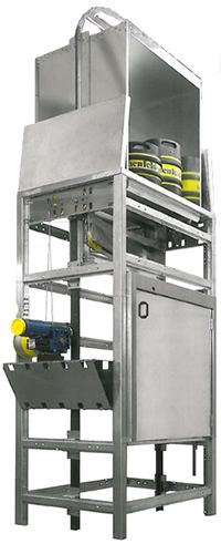 Montes fûts pour brasserie - BVL-ÉLÉVATIONS - charge de 300 kg - pylône autoporteur en acier galvanisé_0